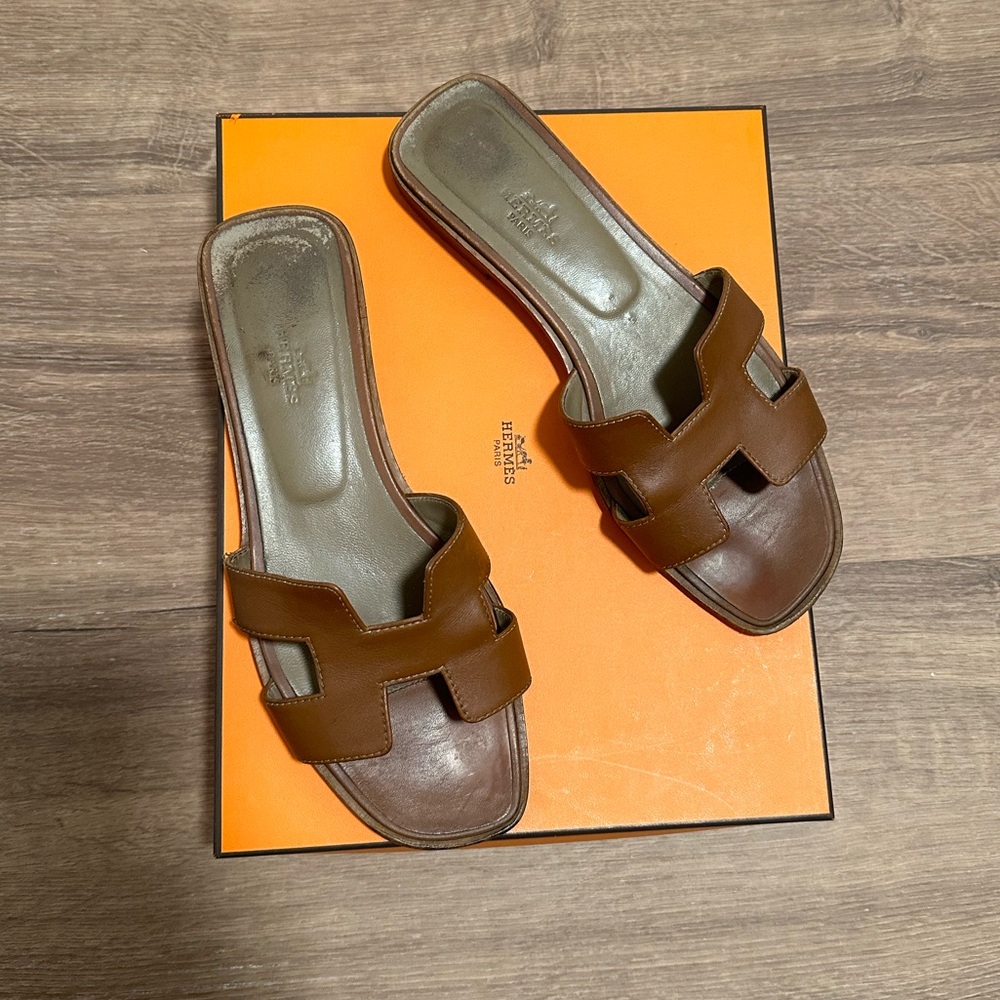 Hermes Oran Sandals